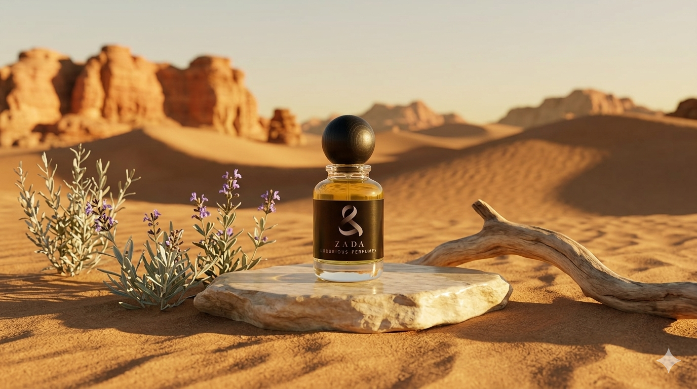 Zada Fragrances website preview